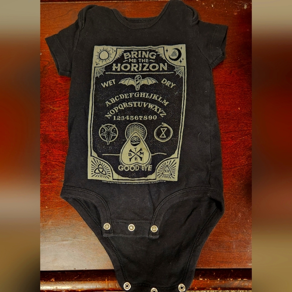 Bring Me The Horizon Baby Onsie